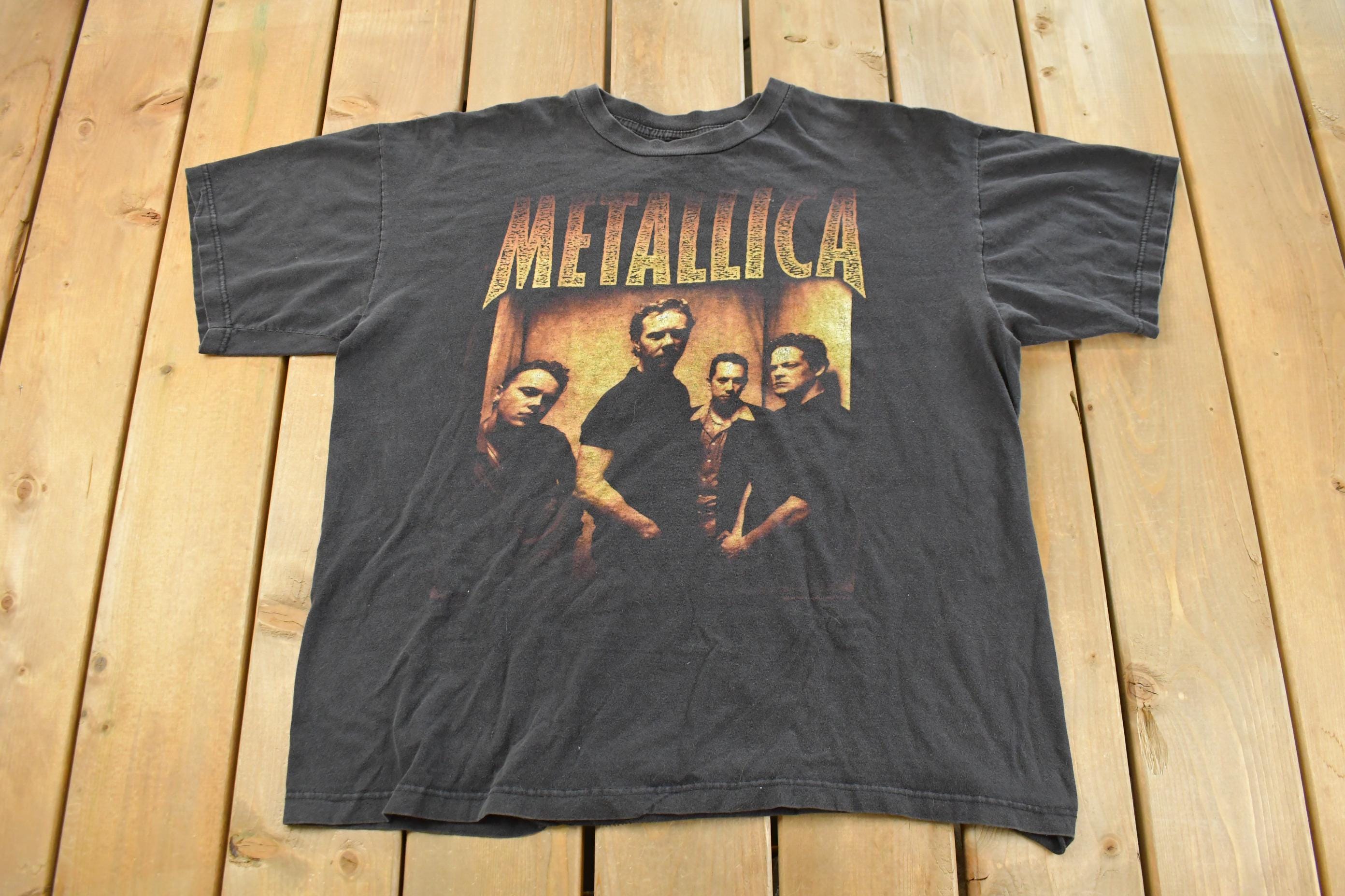 Vintage 1998 Metallica Reload Summer Tour Band T-Shirt Men's XL