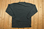 Vintage 1990s Northern Explorer Blank Quarter-Button Shirt