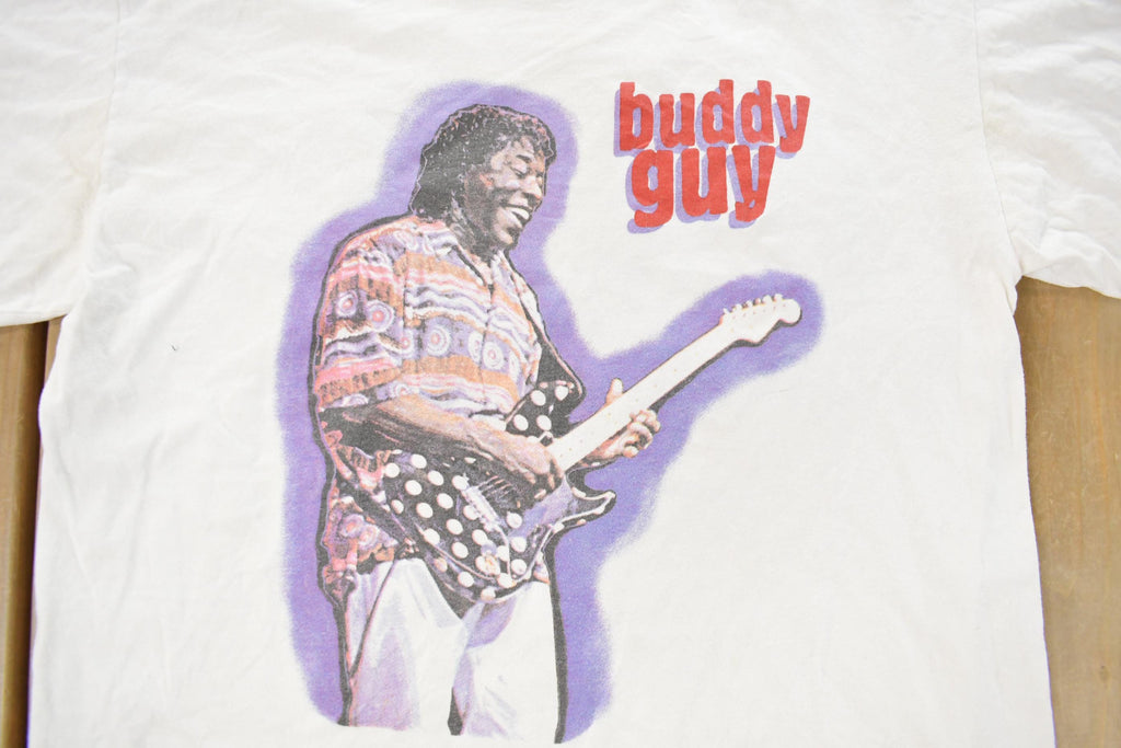 Vintage 1990s Buddy Guy T-Shirt Single Stitch Men's Medium