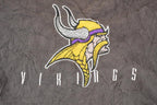 Vintage 1990s Logo Athletic Minnesota Vikings Embroidered NFL Souvenir T-Shirt Men's L / Rare Sportswear Destination Tee