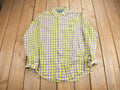 Vintage 1980s Ralph Lauren Plaid Button Up Dress Shirt