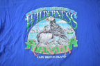 Vintage 1980s Cape Breton Island Puffin Souvenir Travel T Shirt Made In Canada Size XL