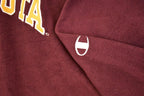 Vintage 1990s Champion Minnesota Quarter Zip Fleece Collegiate Sweater Men's XL