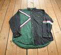 Vintage 1990s Cumberland Outfitters Embroidered Abstract Pattern Button Up Shirt