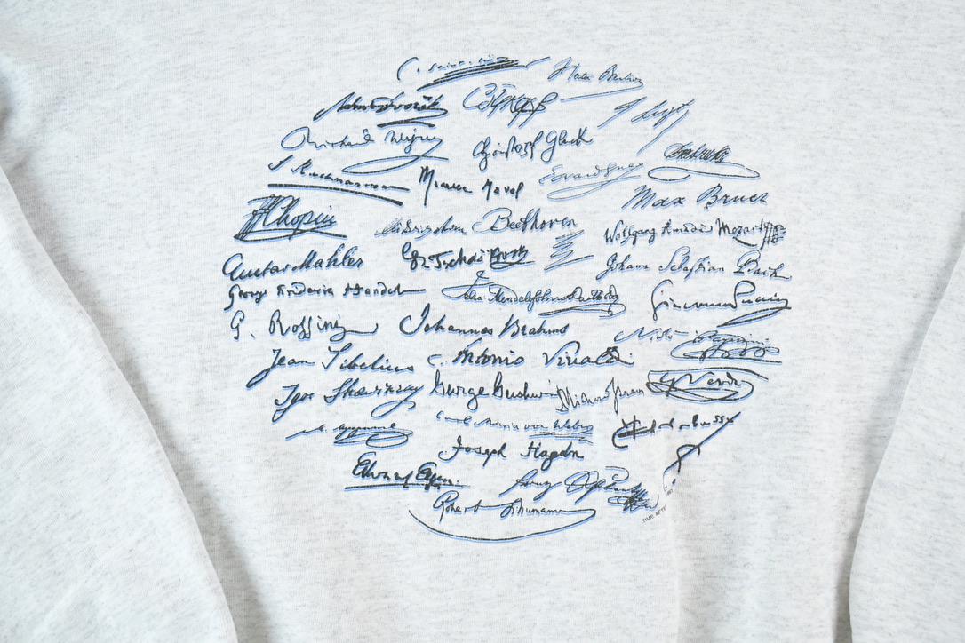 Vintage 1990s Souvenir Signature Heavyweight Crewneck Sweatshirt