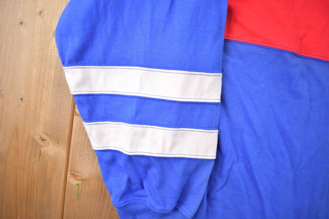 Vintage 1990s Honors Sport Blank Quarter Button Up Shirt