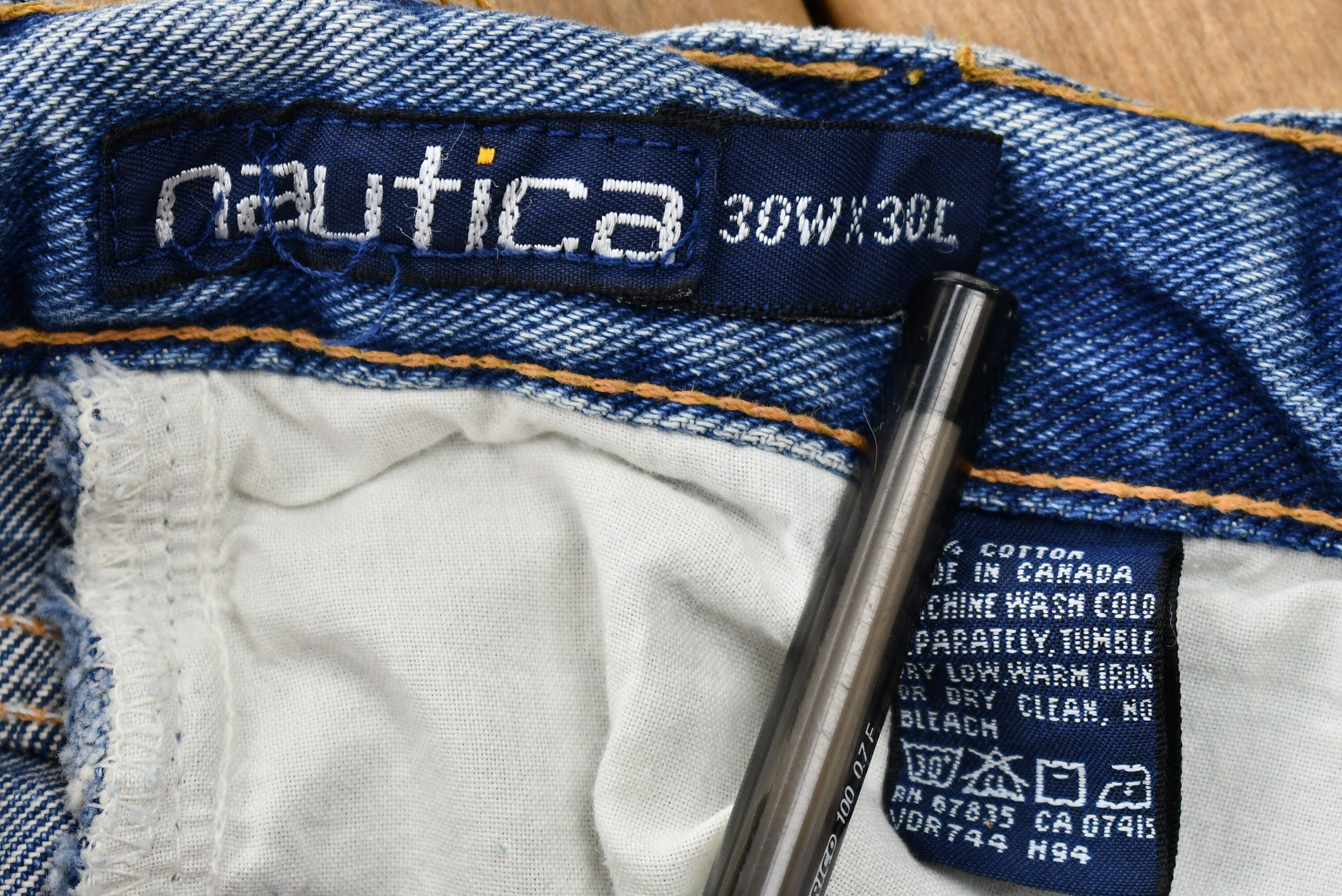 Vintage 1990s Nautica Mid-Wash Relaxed Fit Mom Jeans