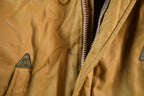 Vintage 1980s Down Full Zip Parka Puffer Jacket Men's L
