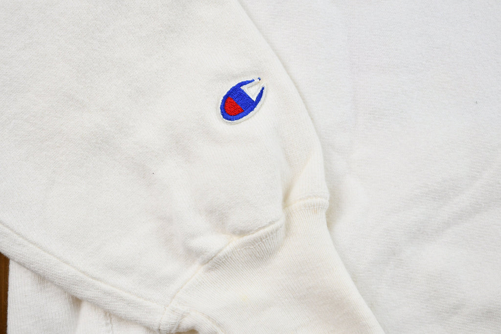 Vintage 1990s Hand-Stitched Needlepoint Goose Champion Sweatshirt