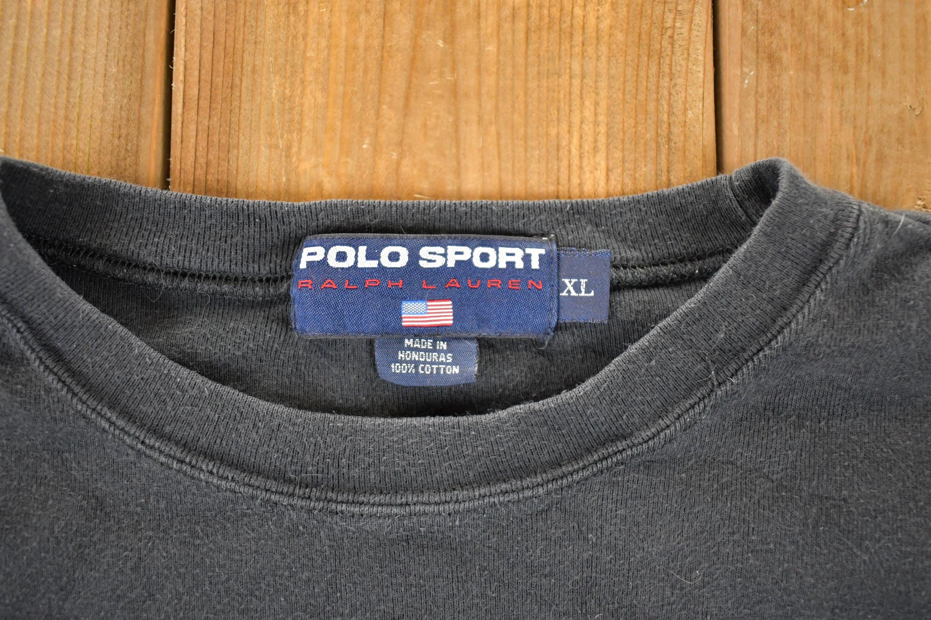 Vintage 1990s Ralph Lauren Polo Sport Crewneck Sweatshirt Men's XL