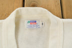 Vintage 1980s East Ten Collegiate Knit Cardigan Sweater Men's Large