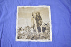 Vintage 1990s Climb High Tail Wag Idaho Dog Theme Graphic T-Shirt Made In USA