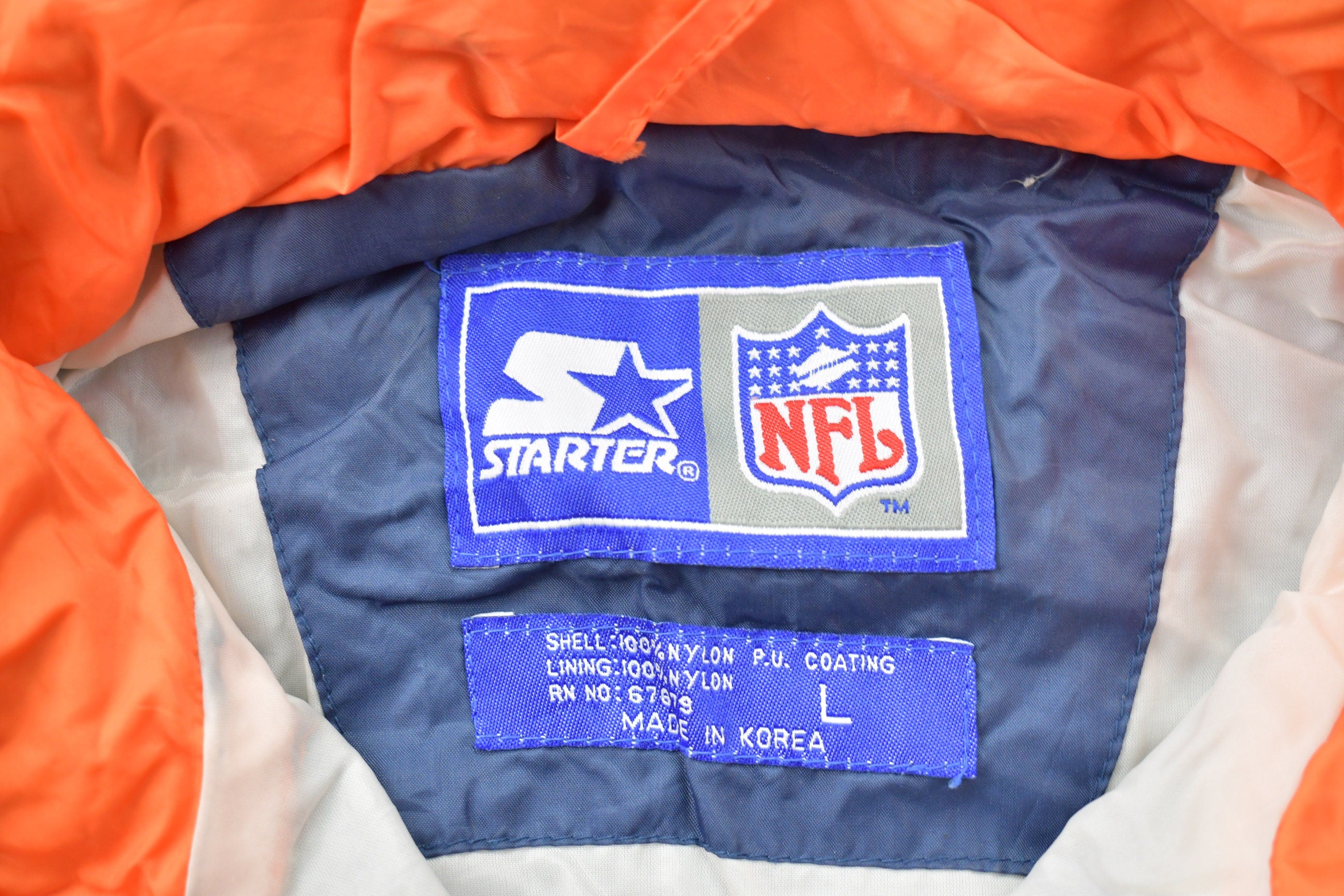 Vintage 1990s Starter NFL Chicago Bears Windbreaker
