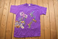 Vintage 1990s Hummingbird Themed Graphic T Shirt