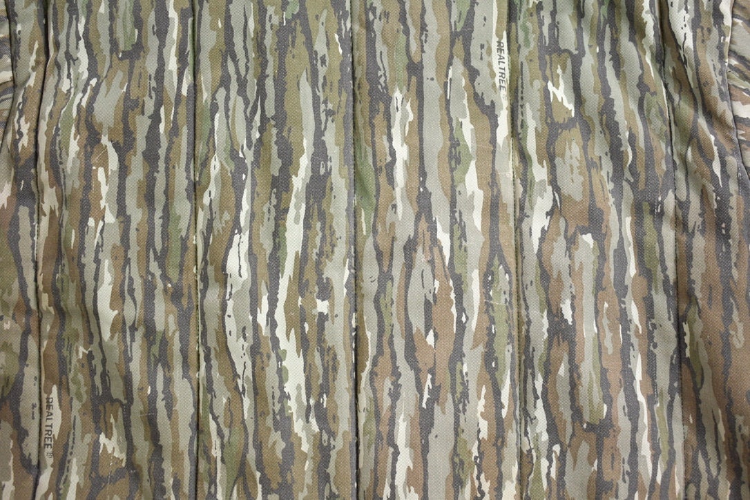 Vintage 1990s SaftBak Camo Hunting Jacket Real Tree Outdoorsman