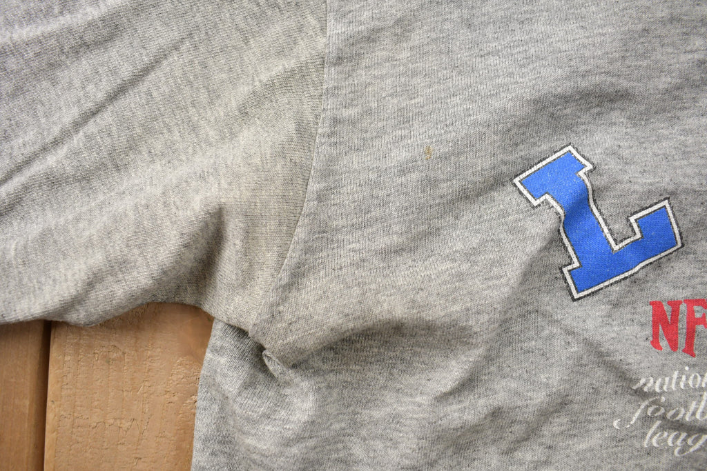 Vintage 1990s Detroit Lions Helmet NFL Starter Pro Line T Shirt