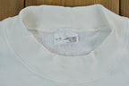 Vintage 1990s blank White Crewneck Sweatshirt