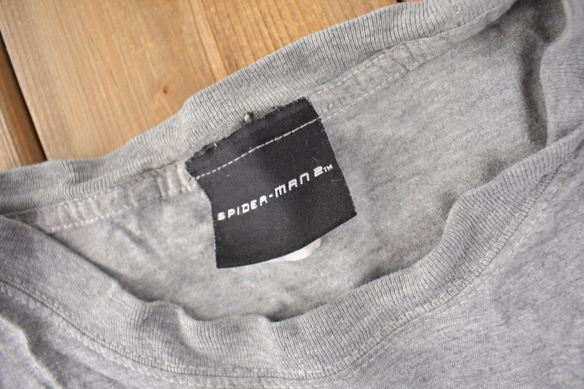 Vintage 2004 Spiderman 2 Marvel Movie Promo T-shirt Size L