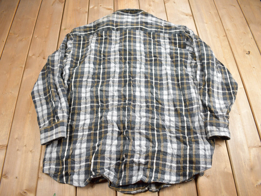 Vintage 1990s St Johns Bay Plaid Flannel Shirt