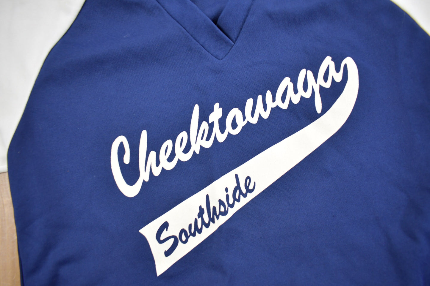 Vintage 1980s Cheektowaga Southside Jersey Style Shirt / Vintage Jersey / Streetwear / Graphic Tee / Sportswear