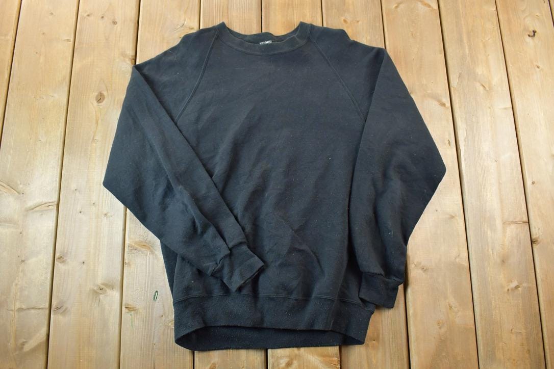 Vintage 1990s Jerzees Blank Crewneck Sweatshirt