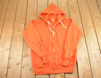 Vintage 1980s Panill Streetwear Blank Hoodie Sweatshirt Men's M / 80s Sun Faded Streetwear