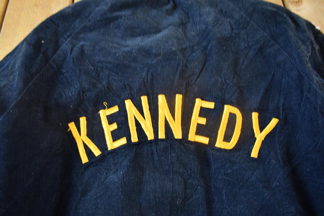 Vintage 1950s KENNEDY Corduroy Varsity Jacket