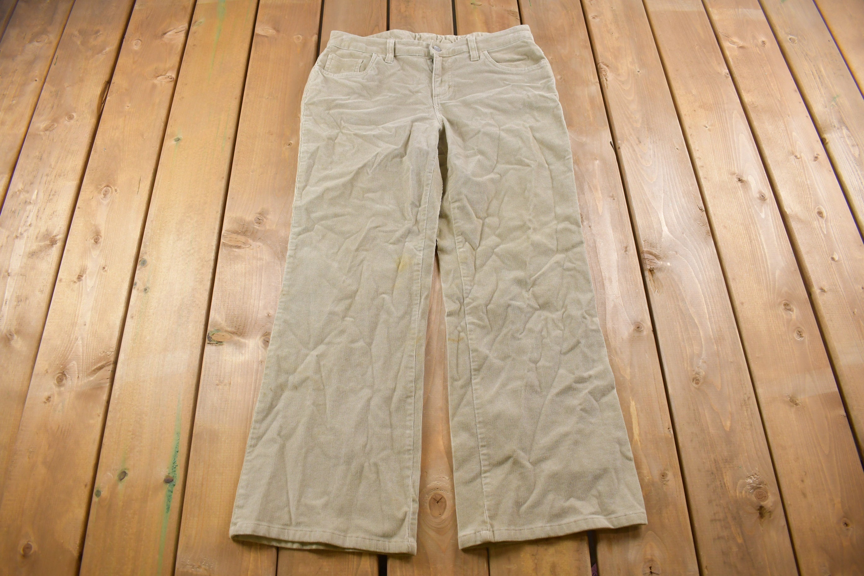 Vintage 1990's Sonoma Boot Cut Corduroy Pants 34 x 29