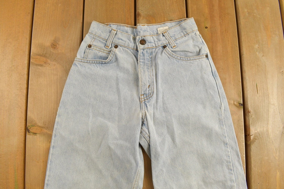 Vintage 1990s Levi's 560 Orange Tab Jeans Size 24 x 26