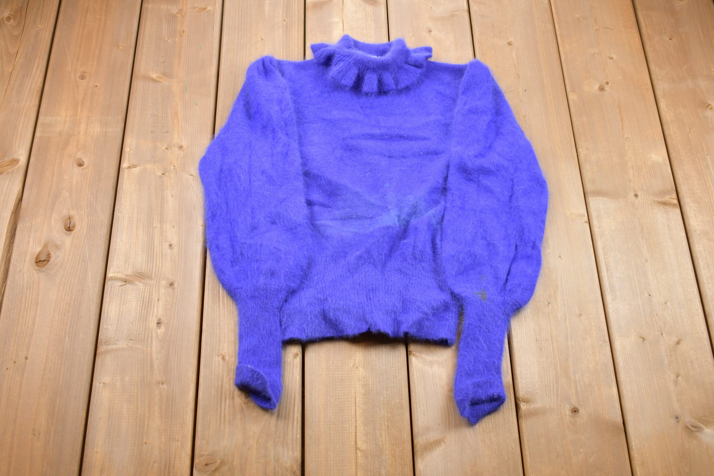Vintage 1980s Club Prive Mohair Knitted Sweater