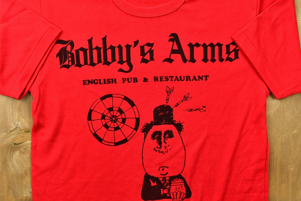 Vintage 1980s Bobby Arms English Pub & Restaurant T-Shirt
