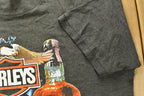 Vintage 1987 Harley Davidson Motorcycles Harleys Whiskey T-Shirt