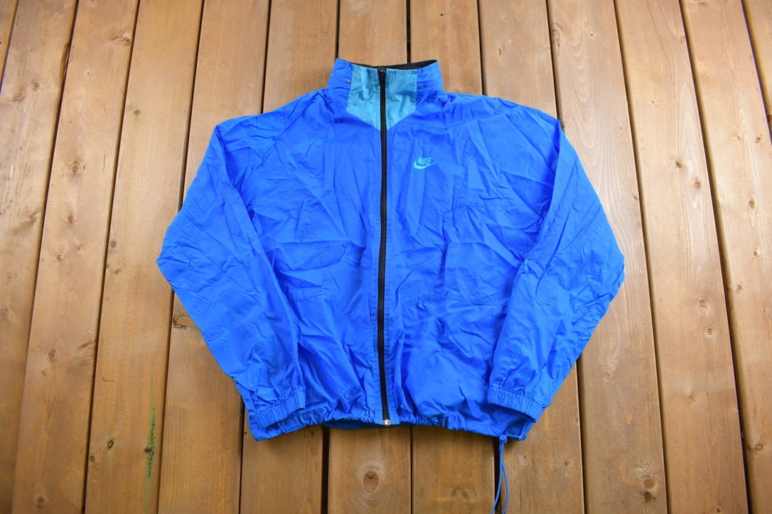 Vintage 1990s Nike Color Block Windbreaker Jacket
