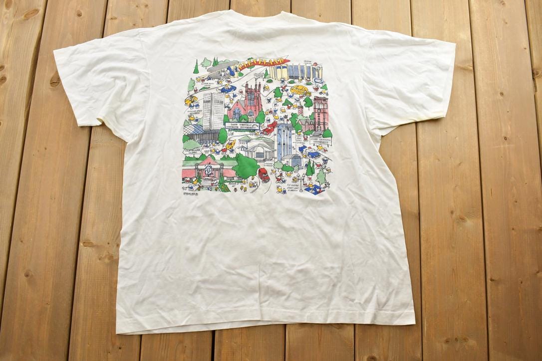 Vintage 1991 Cleveland Souvenir Screen Stars Best T-Shirt