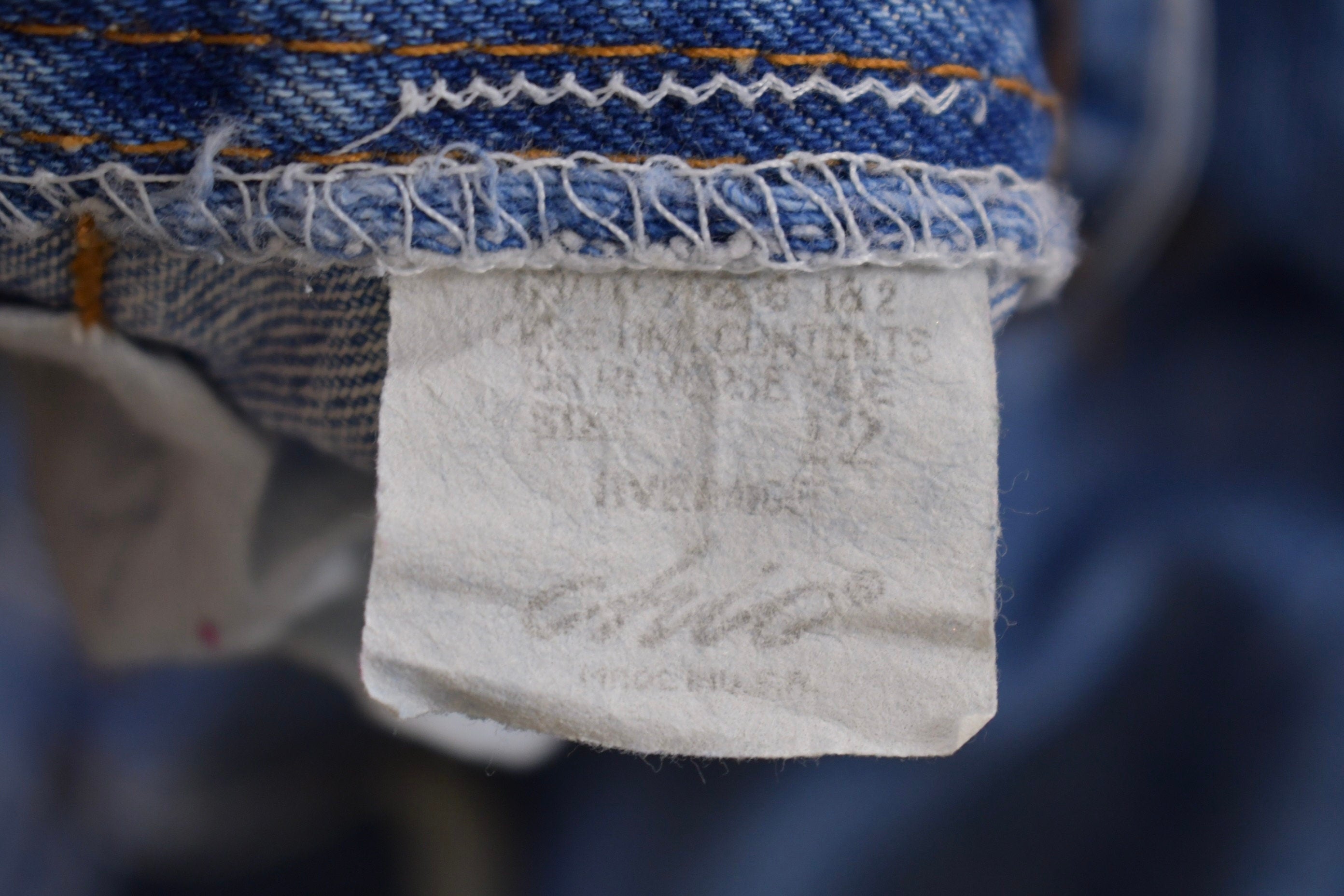Vintage 1980's Chic Blue Jeans 27 x 28.5