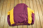 Vintage 1990s University of Minnesota Collegiate Pullover Windbreaker Men's 2XL