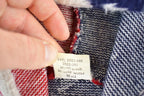 Vintage 1990s American Flag Wool Knit Hoodie Sweater Mens M