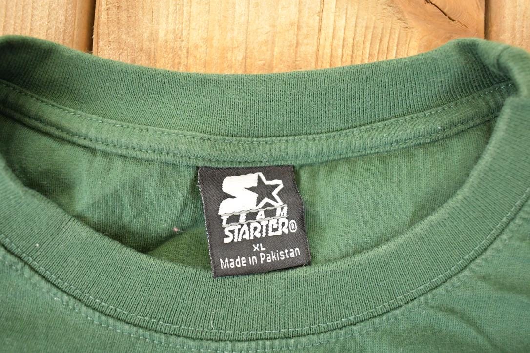 Vintage 1990s Starter Minnesota Wild Cup Crazy NHL T-Shirt Men's XL