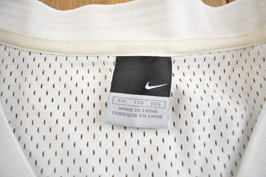 Vintage 2000s Nike Force Embroidered Mesh Basketball Jersey