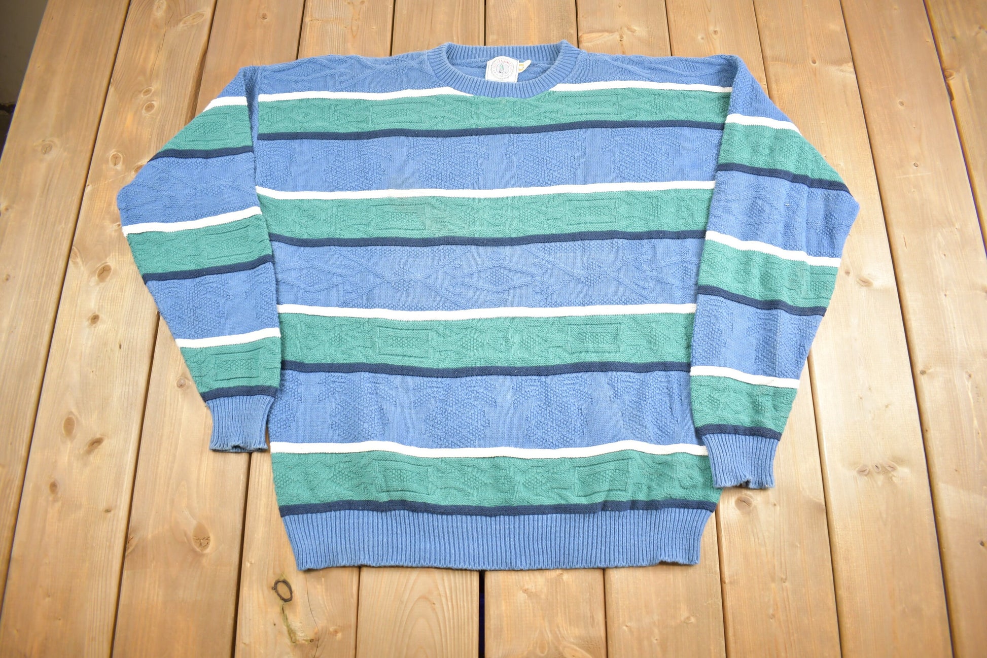 Vintage 1990s Cape Isle Knitters Crewneck Sweater