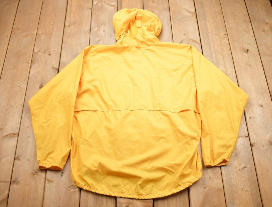 Vintage 1990s Yellow Windbreaker