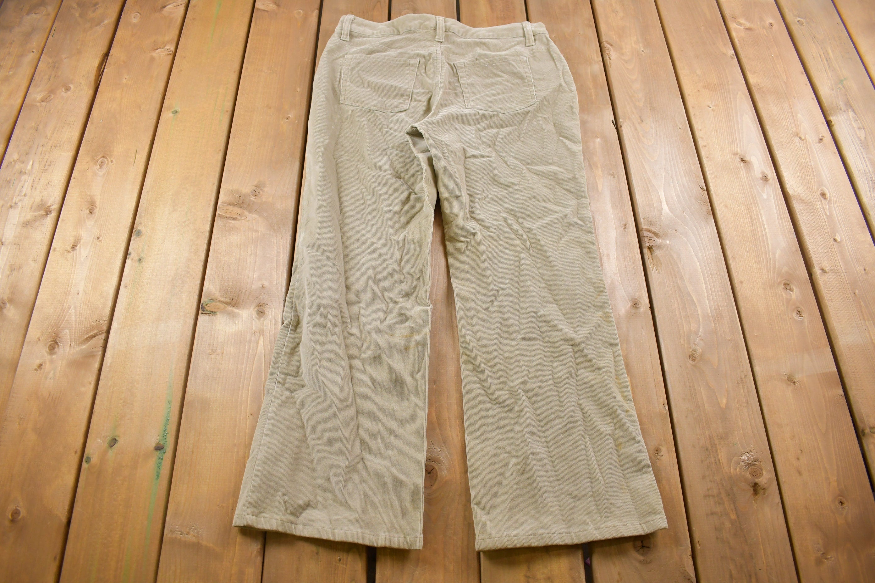 Vintage 1990's Sonoma Boot Cut Corduroy Pants 34 x 29
