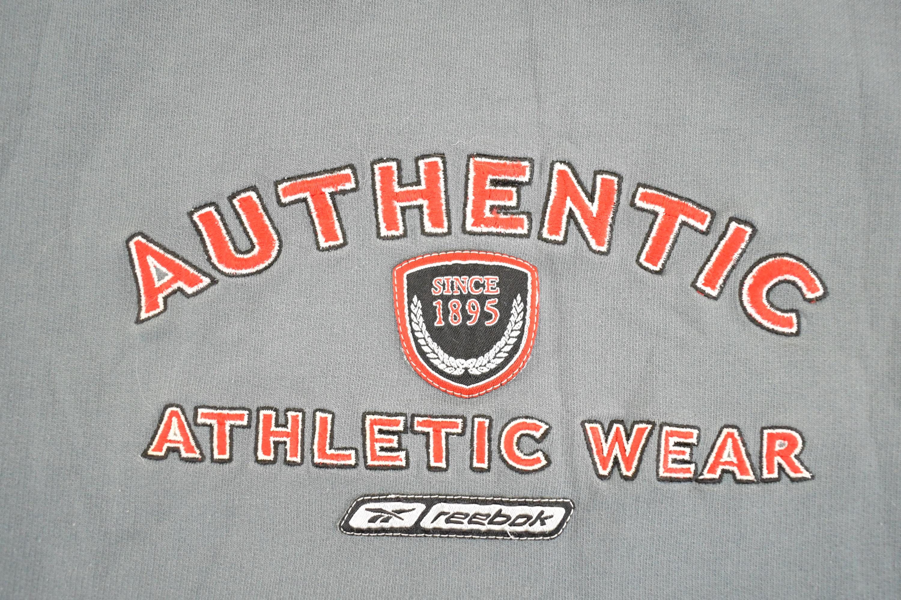 Vintage Y2K Reebok Embroidered Souvenir Crewneck Sweatshirt Men's L / 2000's Sportswear Sweater