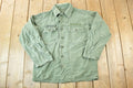 Vintage Military Button Up Shirt