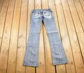 Vintage Y2K Miss Me Bedazzled Low Rise Jeans Size 26x33