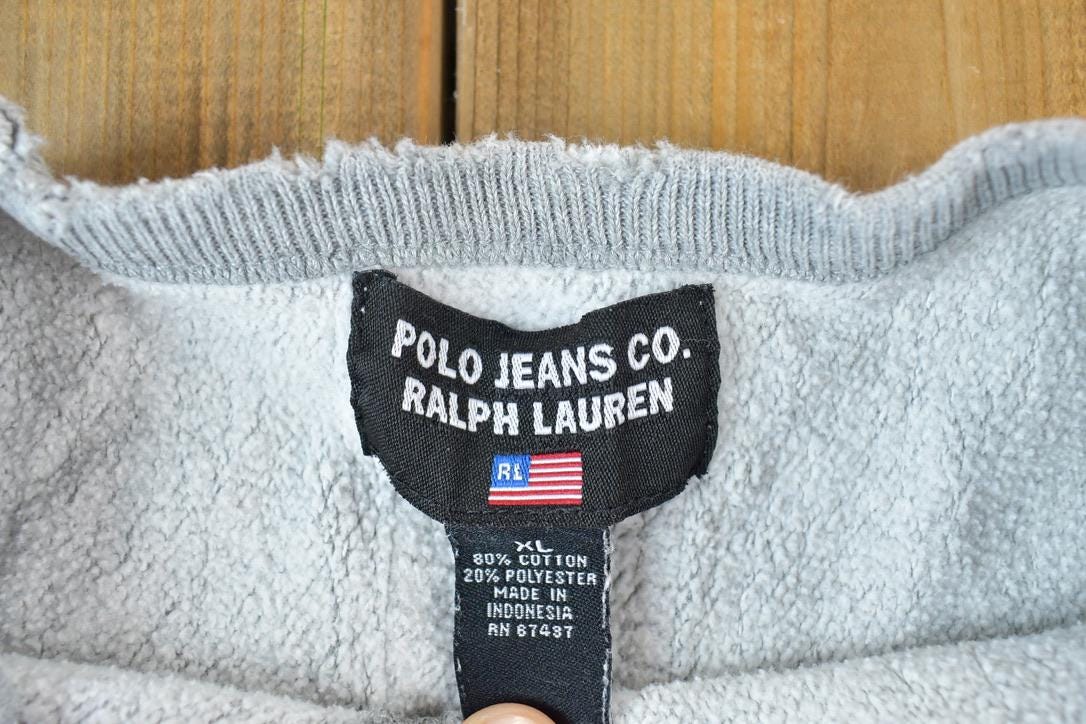 Vintage 1990s Ralph Lauren Polo Jeans Co Crewneck Sweatshirt