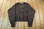Vintage 1990s Knit Cardigan Sweater