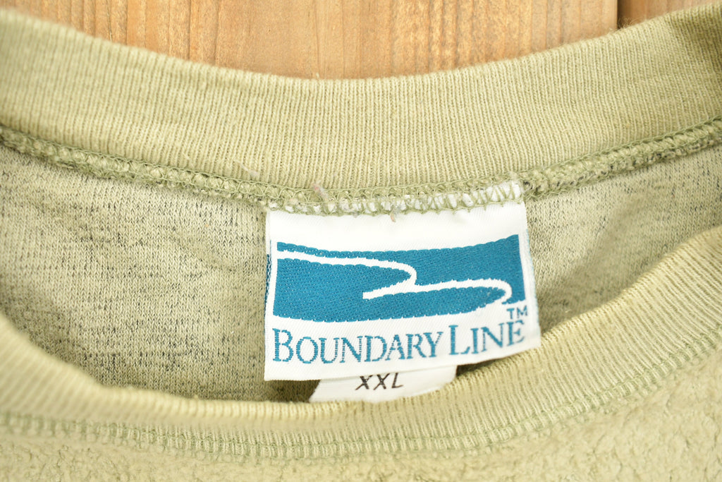 Vintage 1990s American Outdoors Deer Theme Crewneck