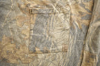 Vintage 1980s Forest Camo Liberty Realtree Long Sleeve Tee Shirt Made In USA