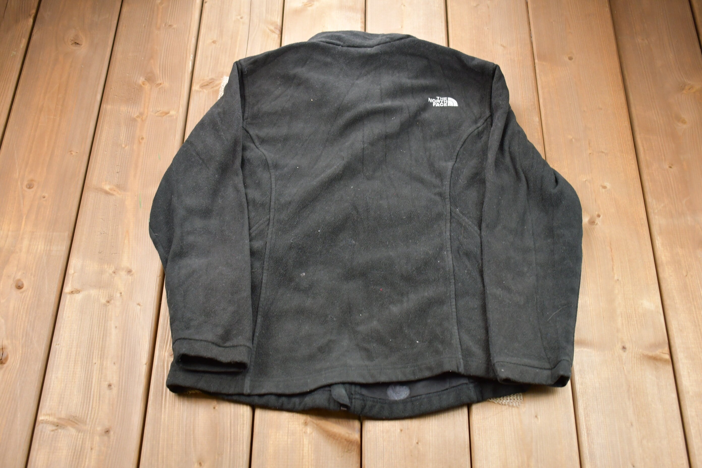 Vintage 1990s Kids The North Face Full Zip Fleece Sweater